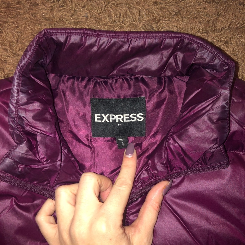 Express Maroon Waterproof vest